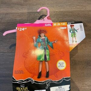 Disney Hocus Pocus Winifred Sanderson Costume with wig